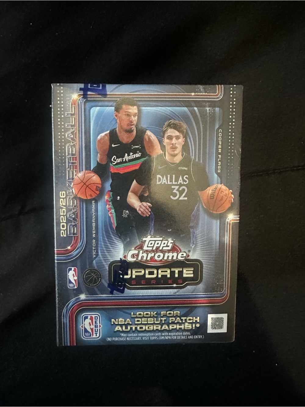 2025-26 TOPPS CHROME UPDATE Basketball VALUE BLASTER BOX NBA (FACTORY SEALED)